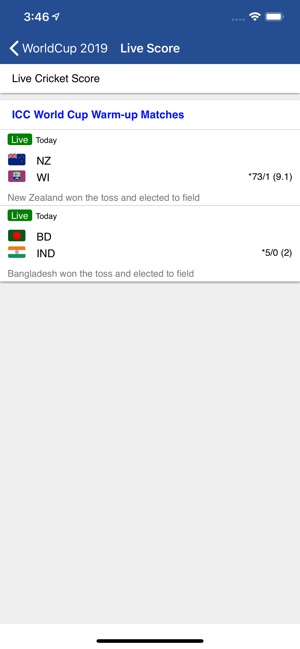 CrickLive - Live Cricket Score(圖4)-速報App