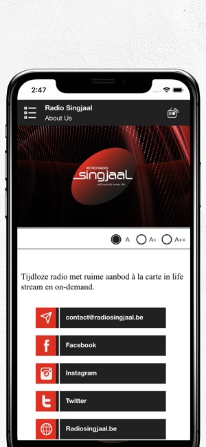 Radio Singjaal(圖4)-速報App