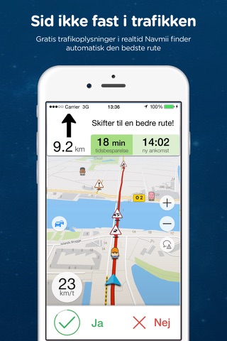 Navmii Offline GPS Denmark screenshot 2