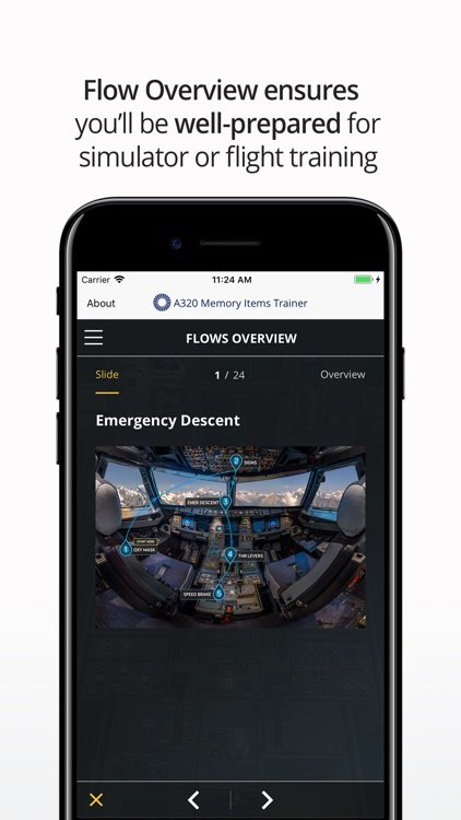 A320 Memory Items Trainer screenshot-4
