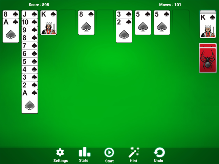 Spider Solitaire Classic fun