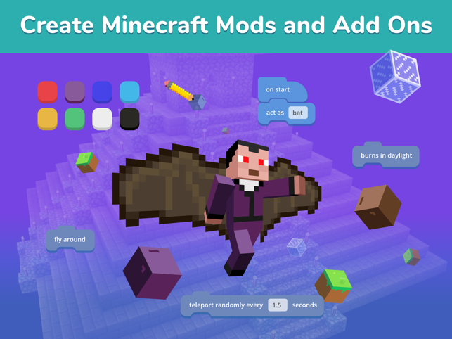 Tynker Coding For Kids On The App Store - robloxminecraftmod minecraft items tynker