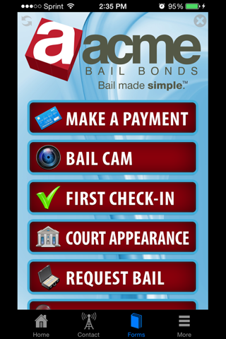 Acme Bail Bonds screenshot 2