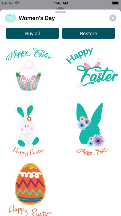 Happy Easter, Funny Bunnies