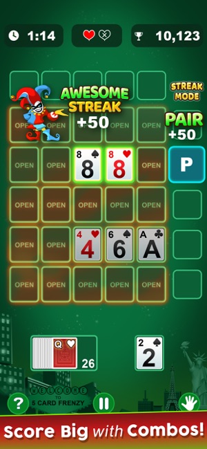 5 Card Frenzy - Solitaire Game(圖5)-速報App