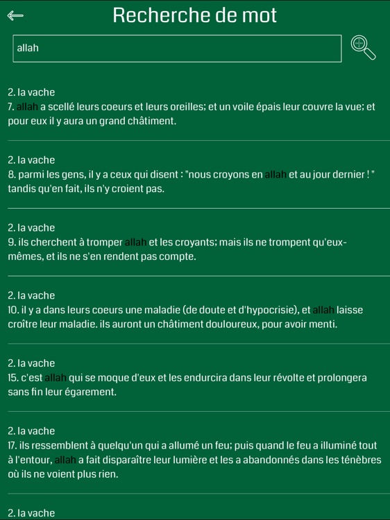 French Quran HD screenshot-3