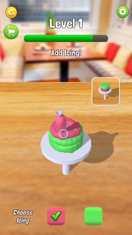 Rolling Cake 3D - Bakery Inc