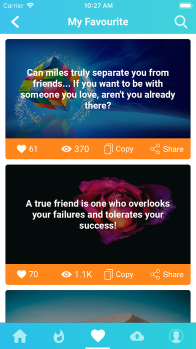 Social Status - Quotes & GIFs screenshot 2