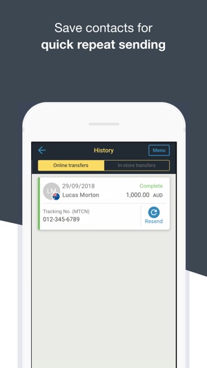 Westernunion Au Money Transfer On The App Store - iphone screenshots