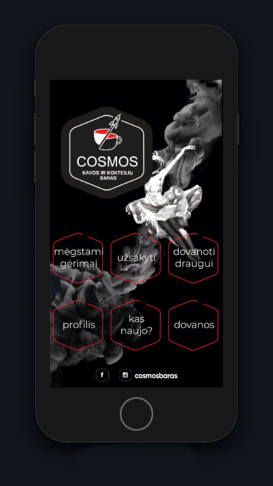 Cosmos coffee bar screenshot 2