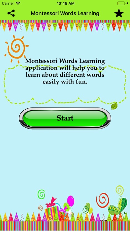 Montessori Words Learning