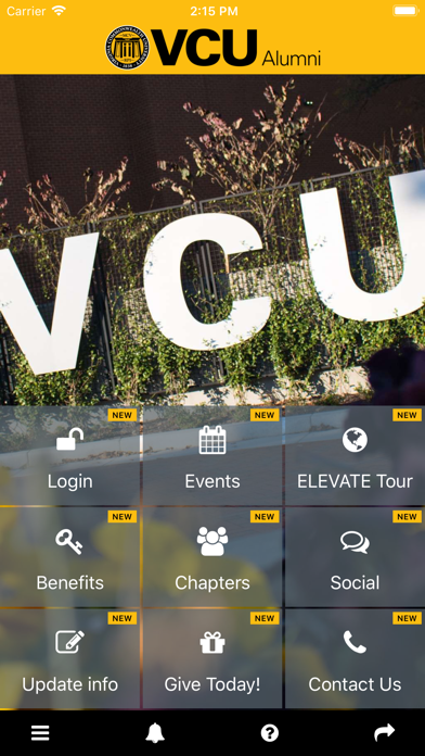 VCU Alumni screenshot 2