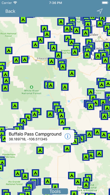 Colorado : Campgrounds & RV's screenshot-0