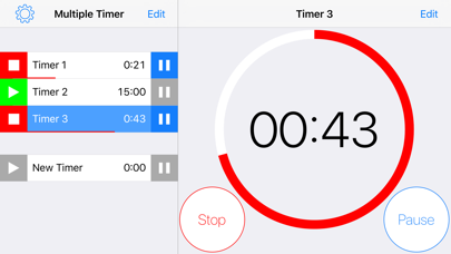 Multiple Countdown Timer screenshot 3