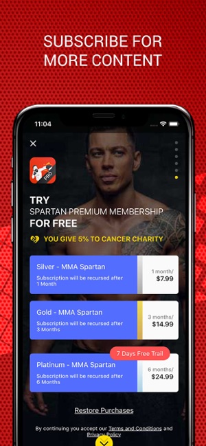 MMA Spartan Workouts Pro(圖5)-速報App