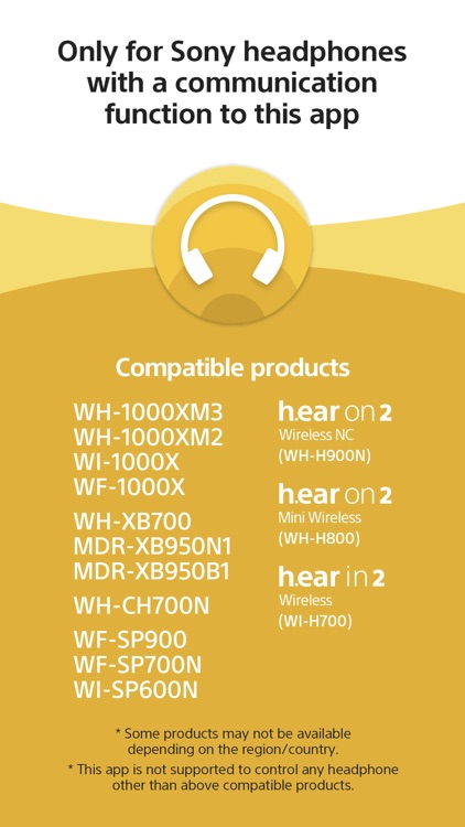 Sony | Headphones Connect