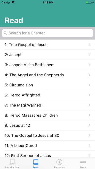 How to cancel & delete Gospel of Barnabas from iphone & ipad 2