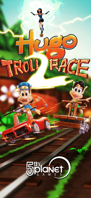 Hugo Troll Race 2: Rail Rush(圖1)-速報App