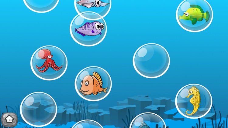 Toddler Puzzle: Fish & Bubbles screenshot-5