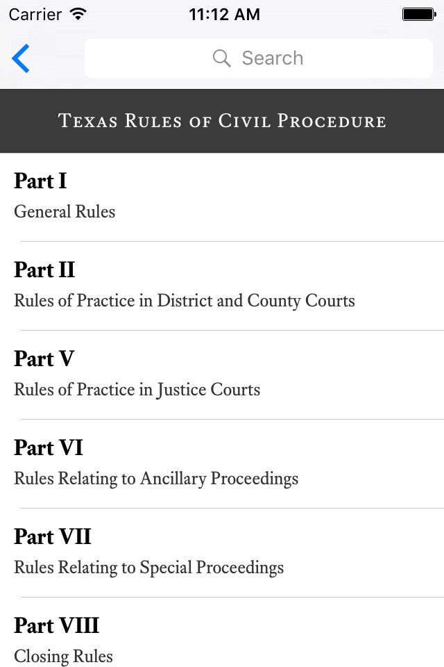 Texas Bar Legal screenshot 4