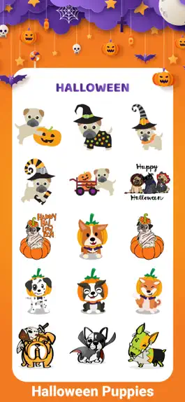 Game screenshot 150+ Best Halloween Stickers apk