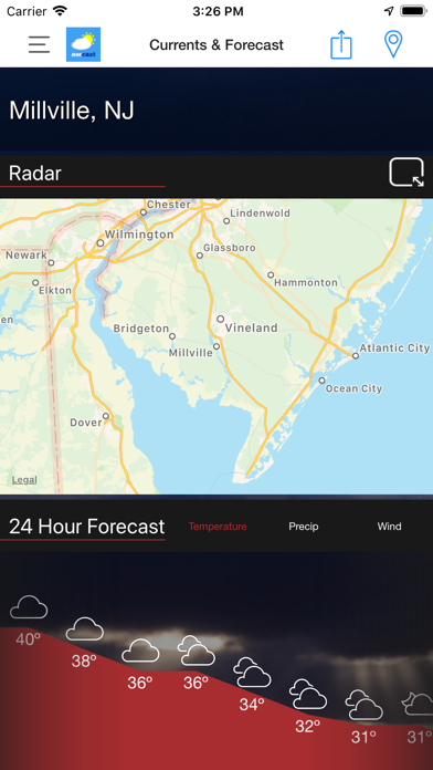 NorCast Weather screenshot 4
