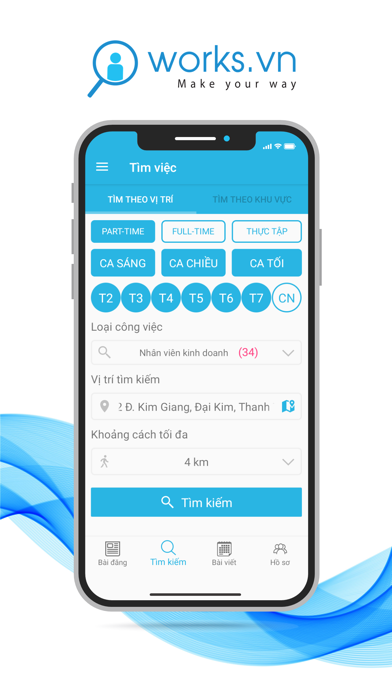 Works.vn Việc làm screenshot 2