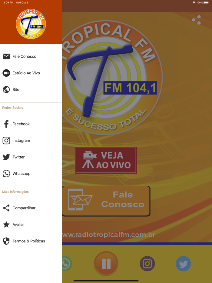 Rádio Tropical FM 104,1 Araras