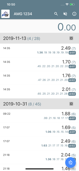 PractiScore Log