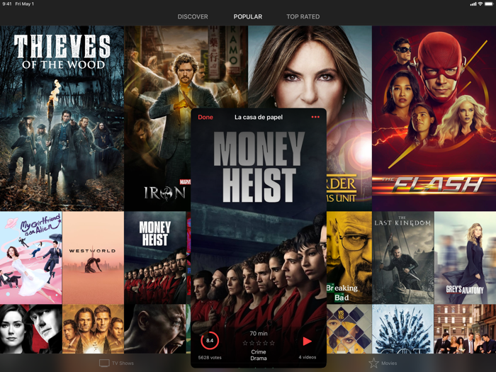 Action TV  Movies Tracker