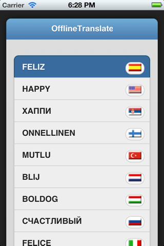 Offline Translate - náhled