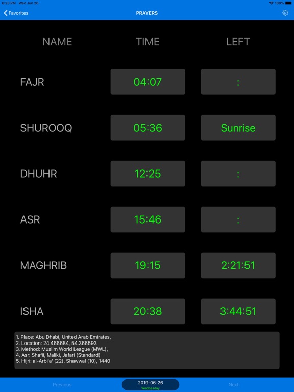 Screenshot #6 pour Qibla Finder & Prayer Timings