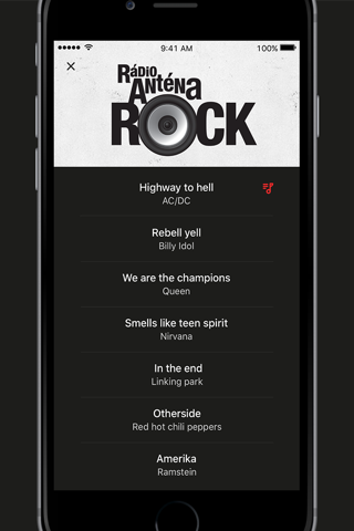 Rádio ROCK screenshot 2