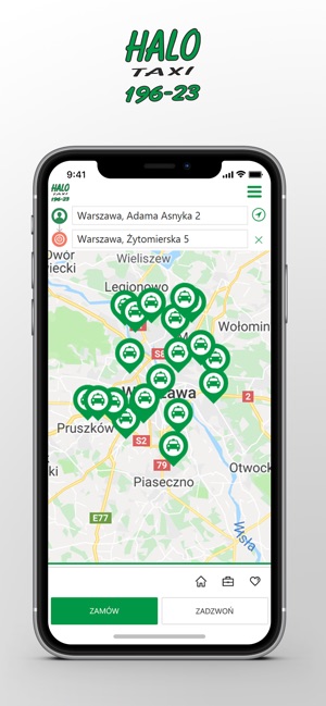 Halo Taxi Warszawa(圖2)-速報App