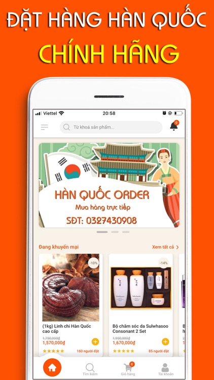 Hàn Quốc Order