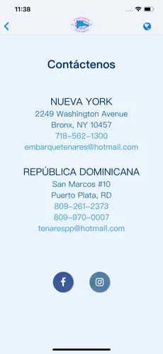 Captura de Pantalla 10 Embarque Tenares iphone