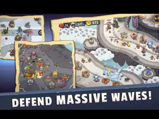 Screenshot 1 Realm Defense: Leyenda heroica iphone