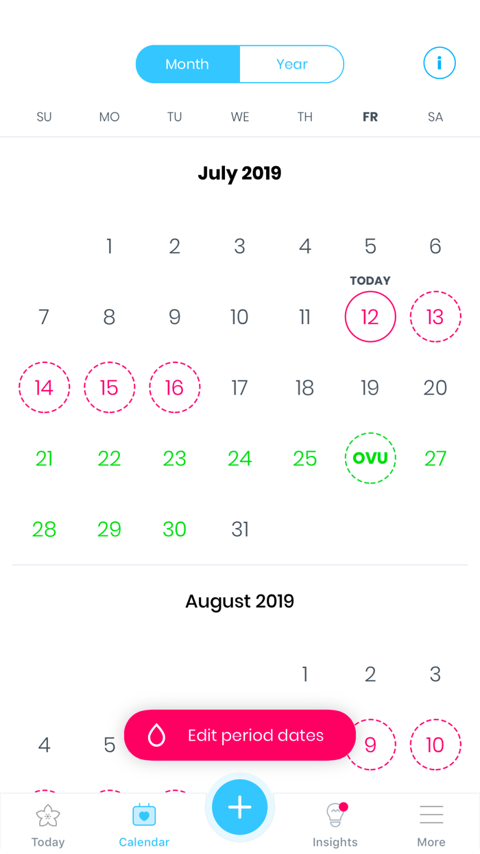 MIA Fem Period Tracker