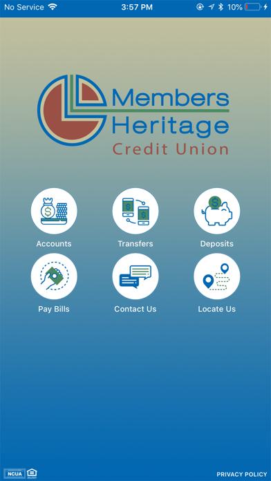 How to cancel & delete Members Heritage CU from iphone & ipad 1