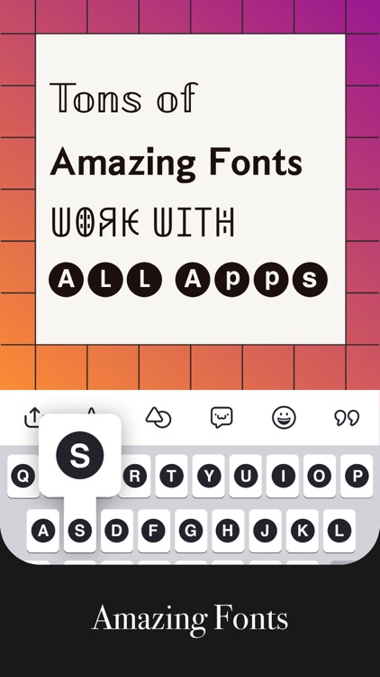 Fonts | fonts & emoji keyboard screenshot-0