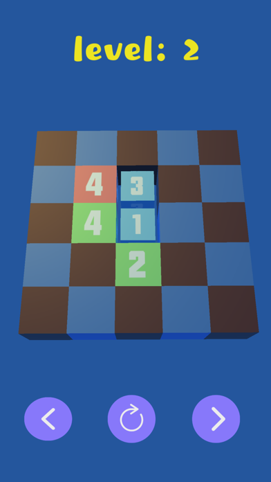 screenshot of Digital sum puzzle 3D 2