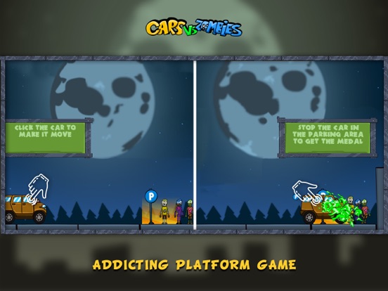 Cars vs Zombies: Arcade Gameのおすすめ画像1