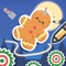 Icon Draw Save Gingerbread Man