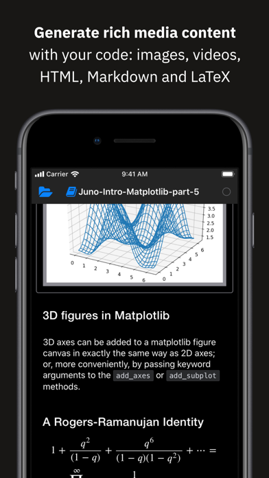 Juno Connect for Jupyter screenshot1