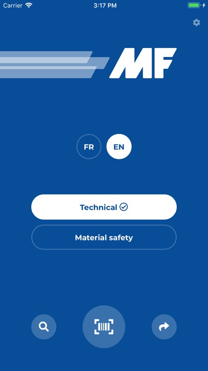 Peintures MF - Data sheets