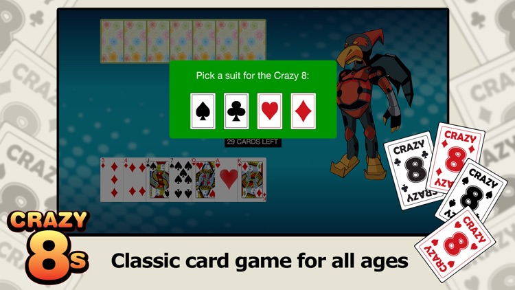 Crazy Eights for Everyone screenshot-3