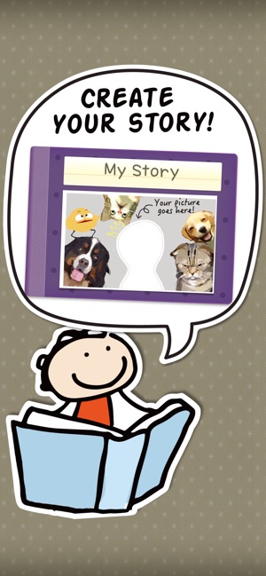 Kid in Story Book Maker Lite