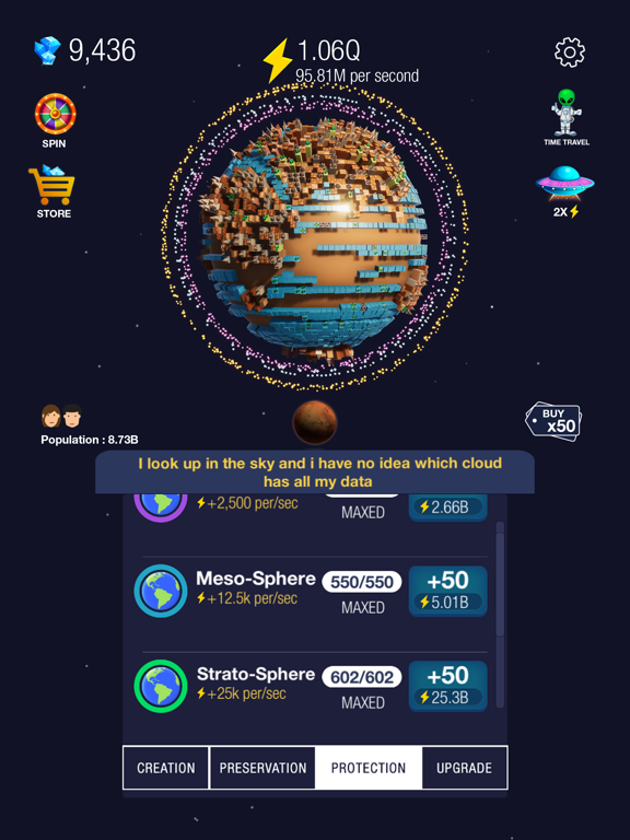 iPad Image of Idle World !