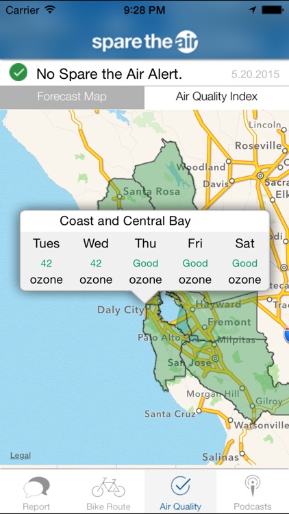 Spare the Air Bay Area screenshot-4