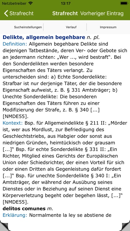 Fachwörterbuch Strafrecht